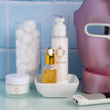 Supreme Glo HyperGlo Bundle On Bathroom Countertop